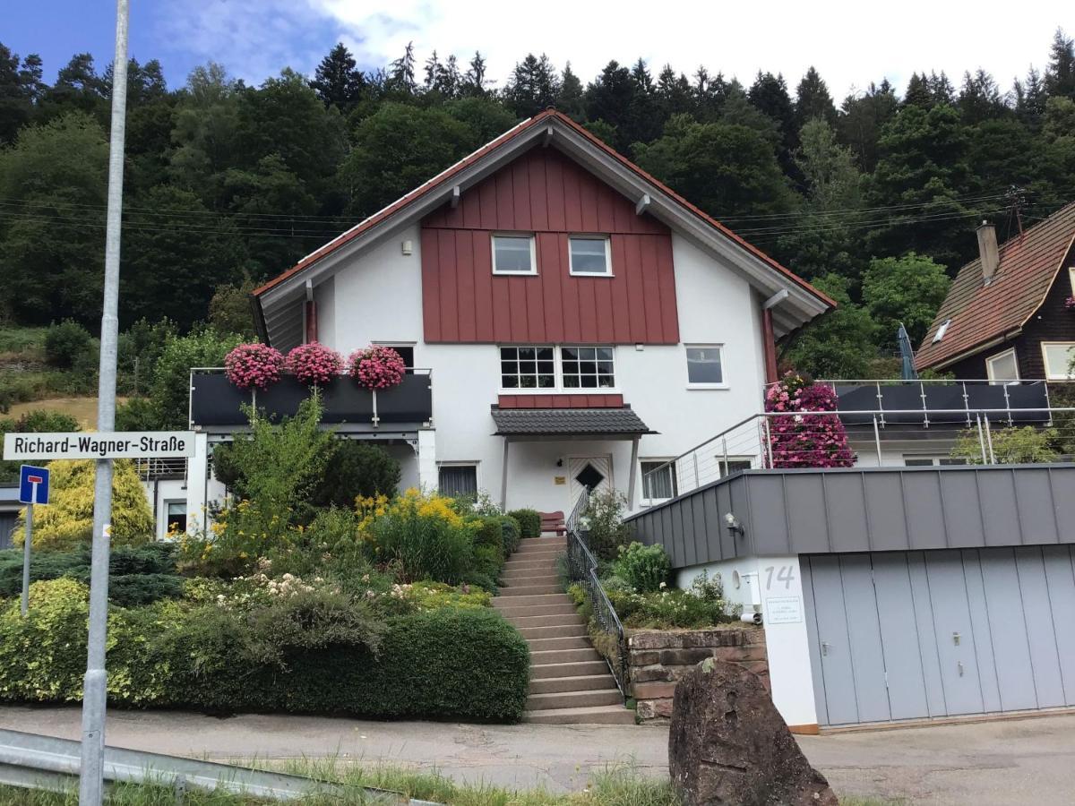 Ferienwohnung Am Eiberg Bad Wildbad Exterior photo